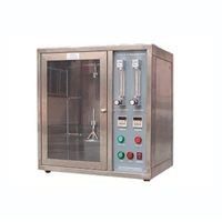 Máquina de ensayo de combustión horizontal vertical para la espuma para evaluar las propiedades de combustión relativas