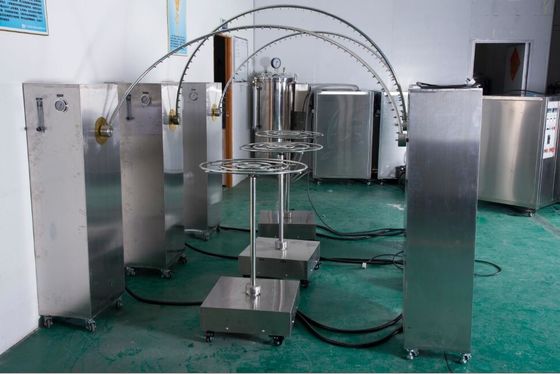 Cámara de prueba ambiental IEC60335, probador de espray oscilante impermeable
