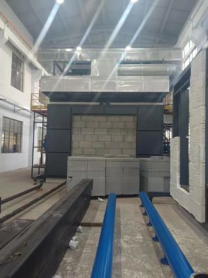 BS EN 1365 Horno de ensayo de resistencia al fuego vertical para paredes de piezas no portantes