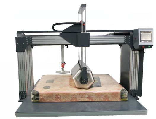 EN 1957 Equipo de ensayo de colchones PLC con servomotor de pantalla táctil integrado