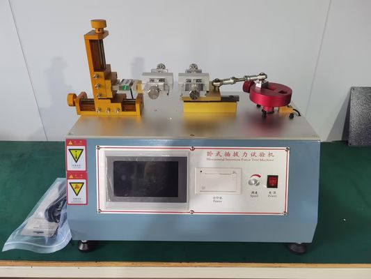 Máquina de prueba de fuerza de inserción y extracción de enchufe Equipo de prueba de vida de enchufe y fuerza de tracción horizontal