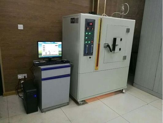 Máquina de prueba de densidad de humo de plástico de cambio automático de seis marchas ISO 5659-2 0-924