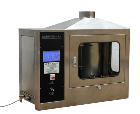 Prueba automática de inflamabilidad de los materiales de construcción