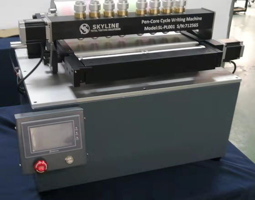 Probador de escritura de bolígrafo de equipo de prueba de laboratorio ISO 27668-1 para detectar bolígrafos y marcadores